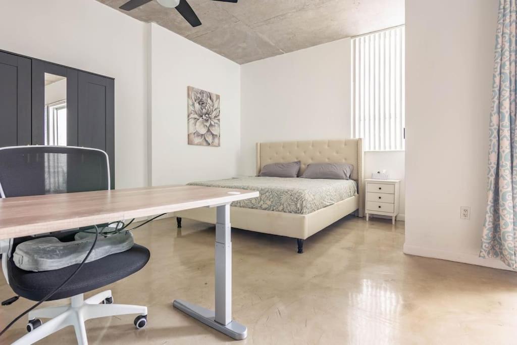 1Br Loft In Downtown With Bay View And Workspace Miami Eksteriør bilde