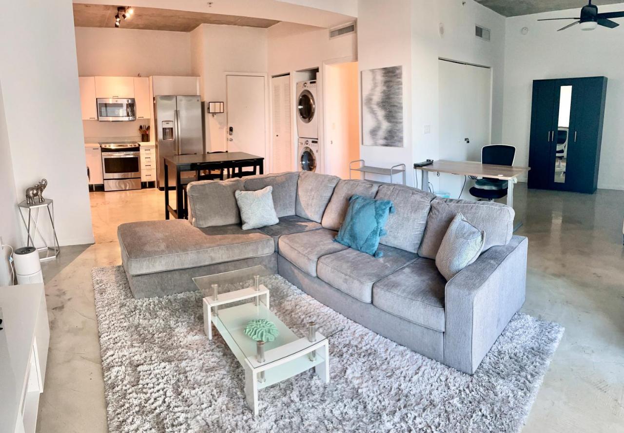 1Br Loft In Downtown With Bay View And Workspace Miami Eksteriør bilde